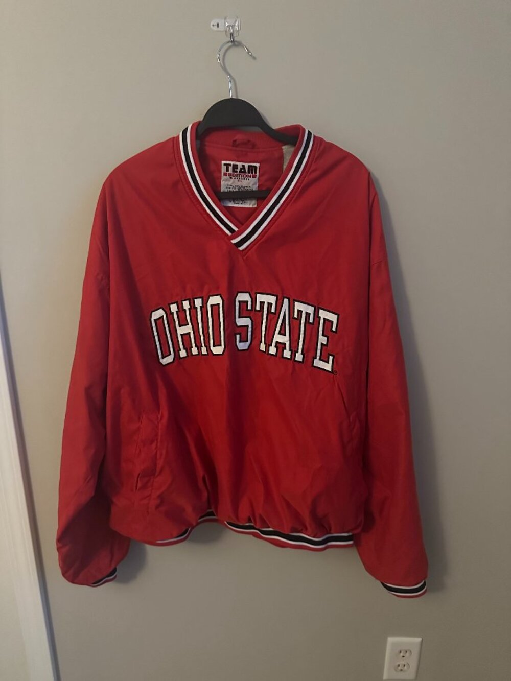 Team Edition Ohio State vintage Windbreaker Size XXL